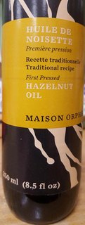 Hazelnut Oil (Orphee)
